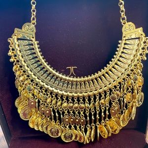 Beautiful gold necklace